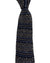 Kiton Cashmere Square End Knitted Tie Dark Blue Stripes