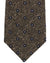 Kiton Silk Wool Tie Gray Taupe Floral Design - Sevenfold Necktie
