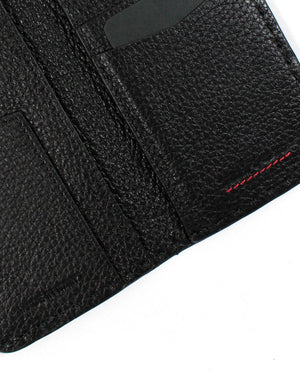 Kiton Leather Wallet Black