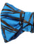 Le Noeud Papillon Silk Bow Tie Blue Black Design - Self Tie