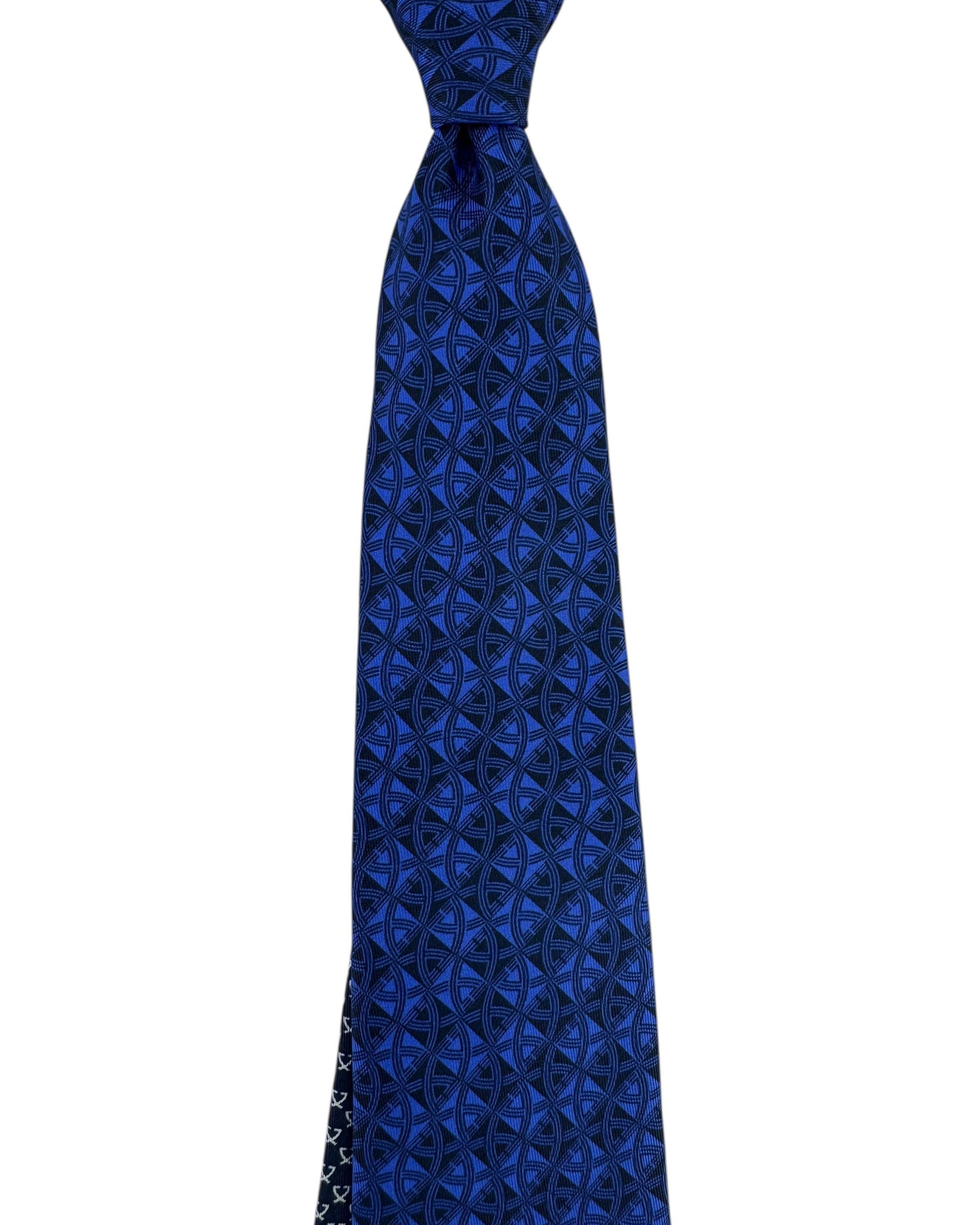 Leonard Paris Tie Navy Logo Design