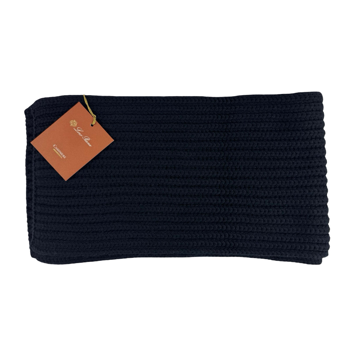 Loro Piana Cashmere Scarf Dark Navy - Woven Men Shawl