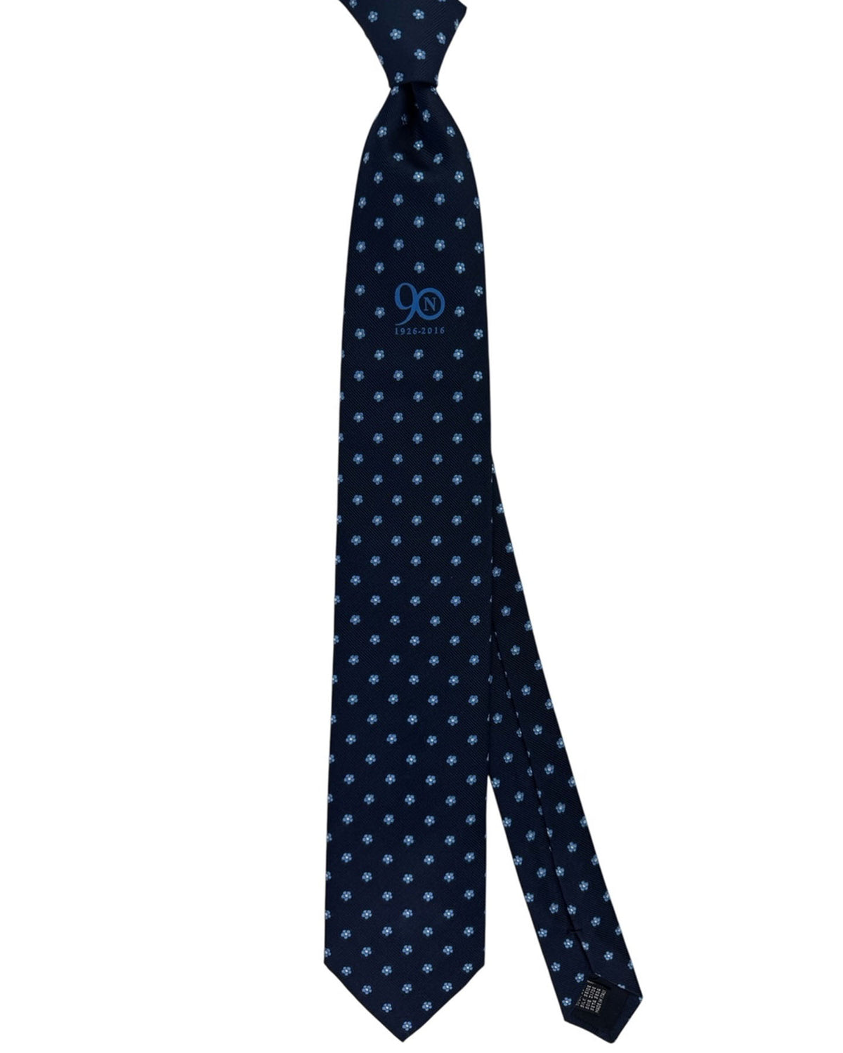 E. Marinella Navy Tie Mini Blue Flowers SALE