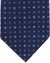 E. Marinella Tie Dark Blue Geometric Design