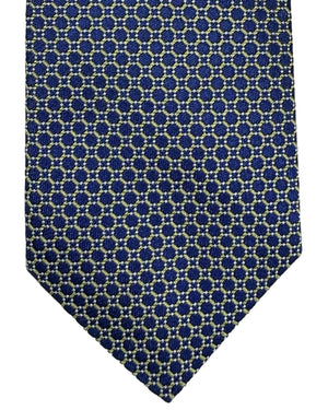 Moschino Tie Royal Blue Geometric SALE