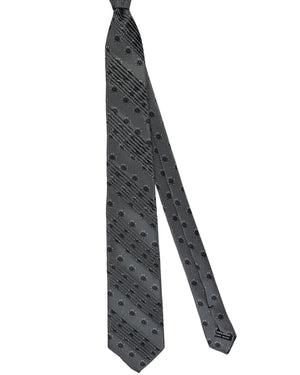 Vitaliano Pancaldi Pleated Silk Tie