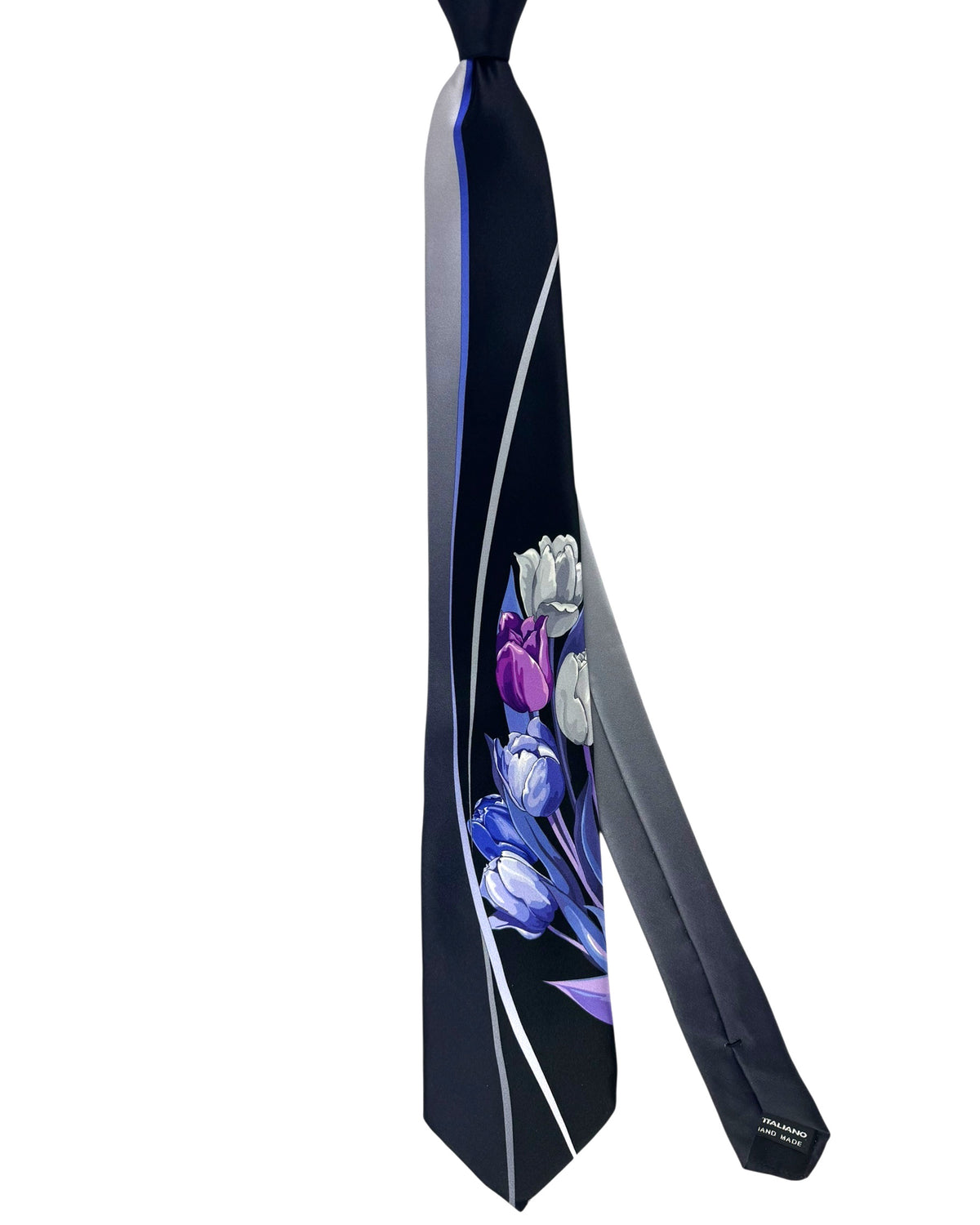 Vitaliano Pancaldi Tie Tulips Design