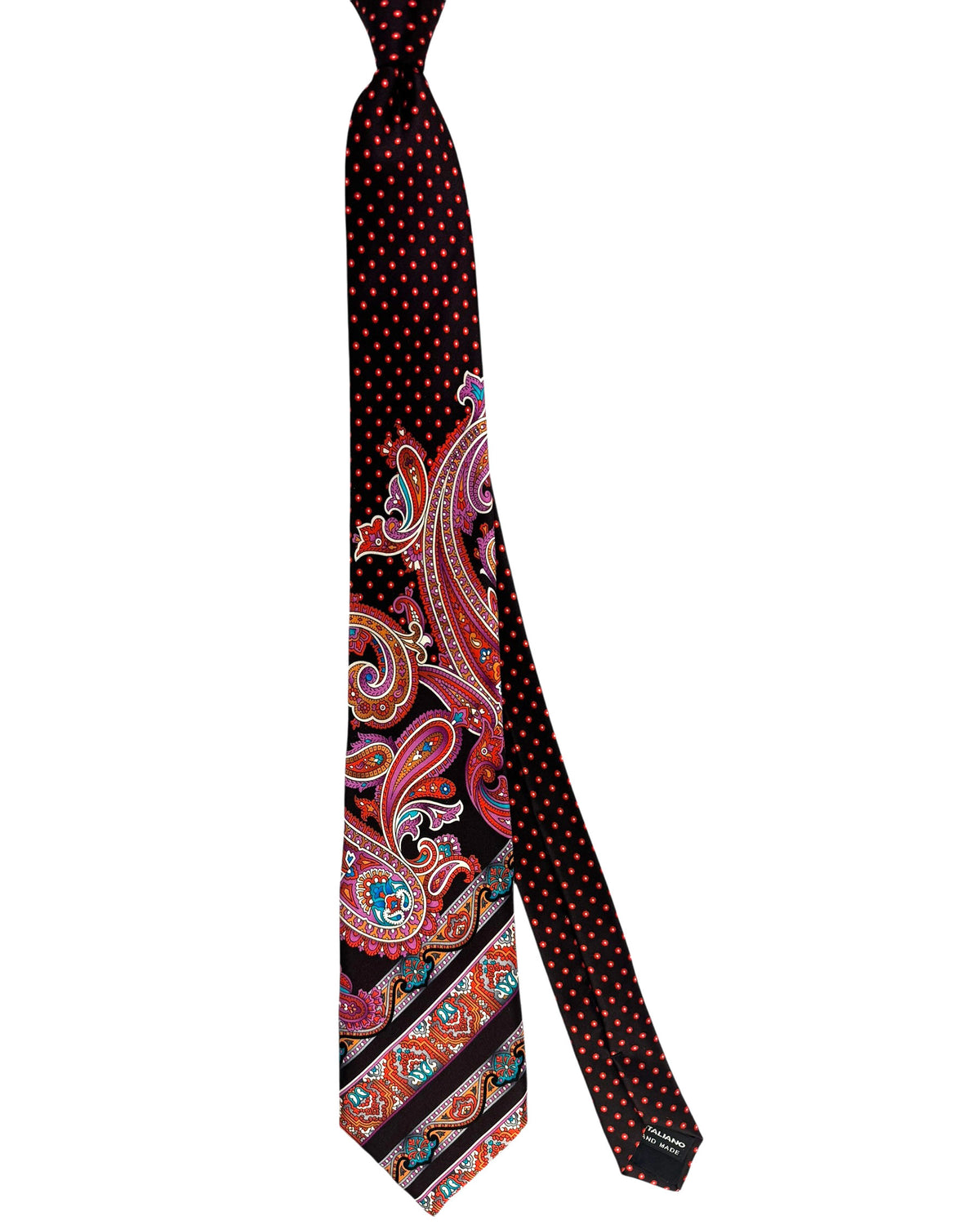 Vitaliano Pancaldi Tie Striped Pattern