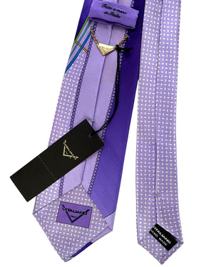 Vitaliano Pancaldi Tie Lilac Purple Design