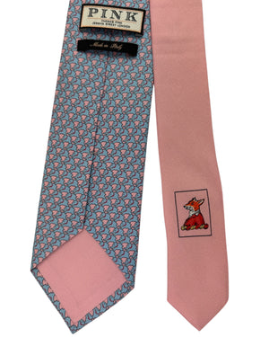 Thomas Pink Tie Teal and Pink Elephant Parade
