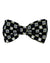Emilio Pucci Silk Bow Tie Gray Geometric Design - Pre-Tied Bowtie
