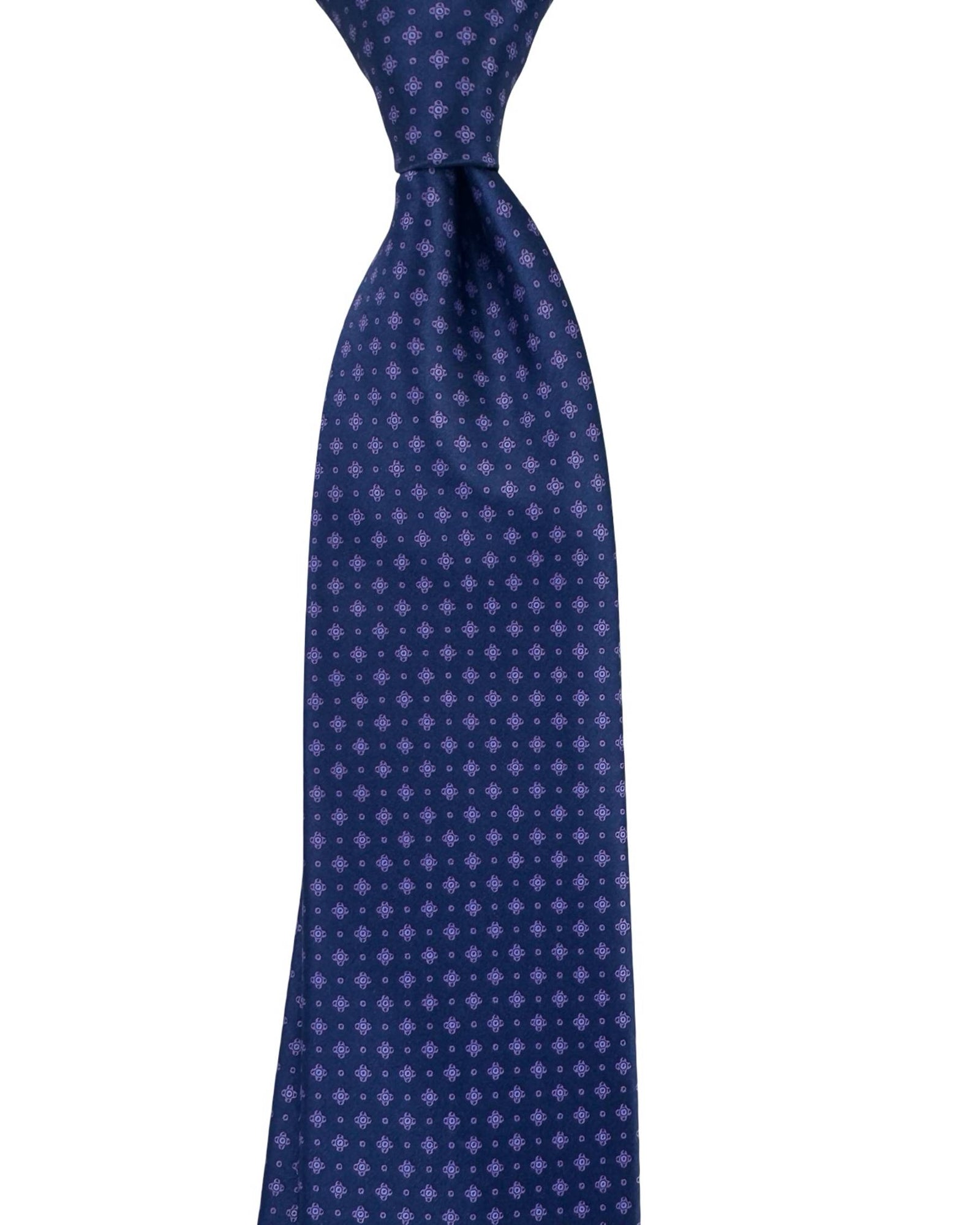 Stefano Ricci Tie Dark Blue Purple Geometric