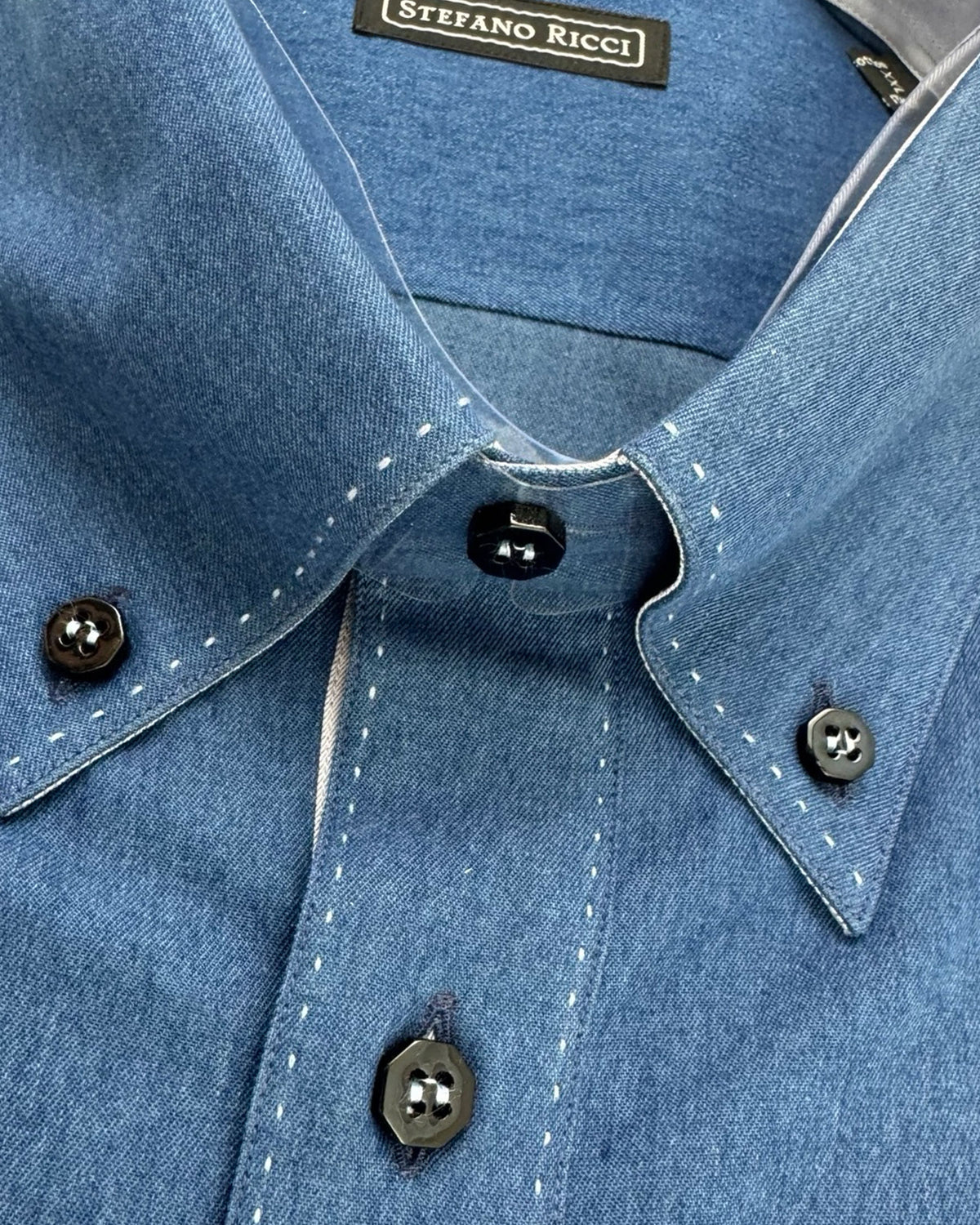 Stefano Ricci Denim Sport Shirt 