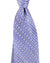 Stefano Ricci Pleated Silk Tie Lilac Medallions