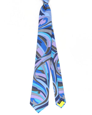 Emilio Pucci Silk Tie Signature 