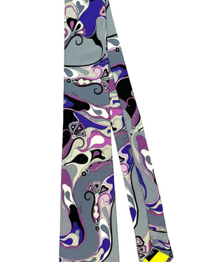 Emilio Pucci Silk Tie Signature 