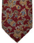 Stefano Ricci Silk Tie Maroon Taupe Navy Paisley Ornamental