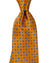 Stefano Ricci Silk Tie Orange Mini Geometric