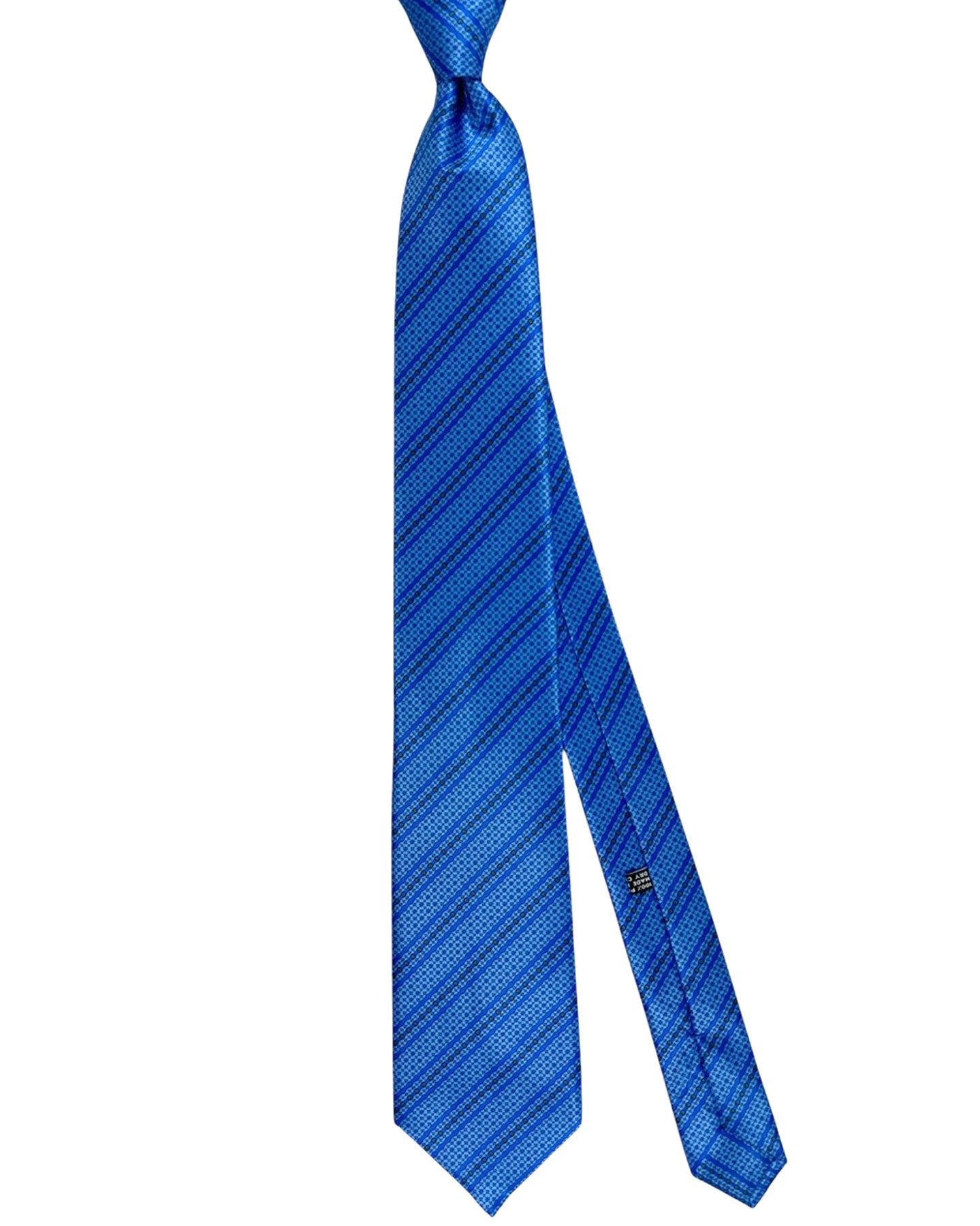 Stefano Ricci Silk Tie Blue Stripes