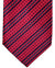 Stefano Ricci Silk Tie Red Black Blue Stripes