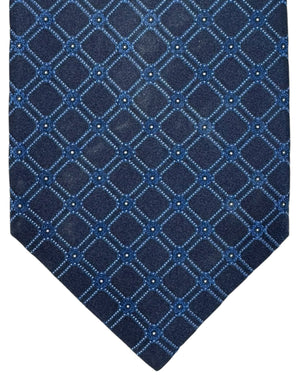 Stefano Ricci Silk Tie Dark Blue Design