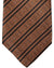 Stefano Ricci Tie Brown Black Patterned Stripes