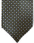 Stefano Ricci Tie Black Silver Yellow
