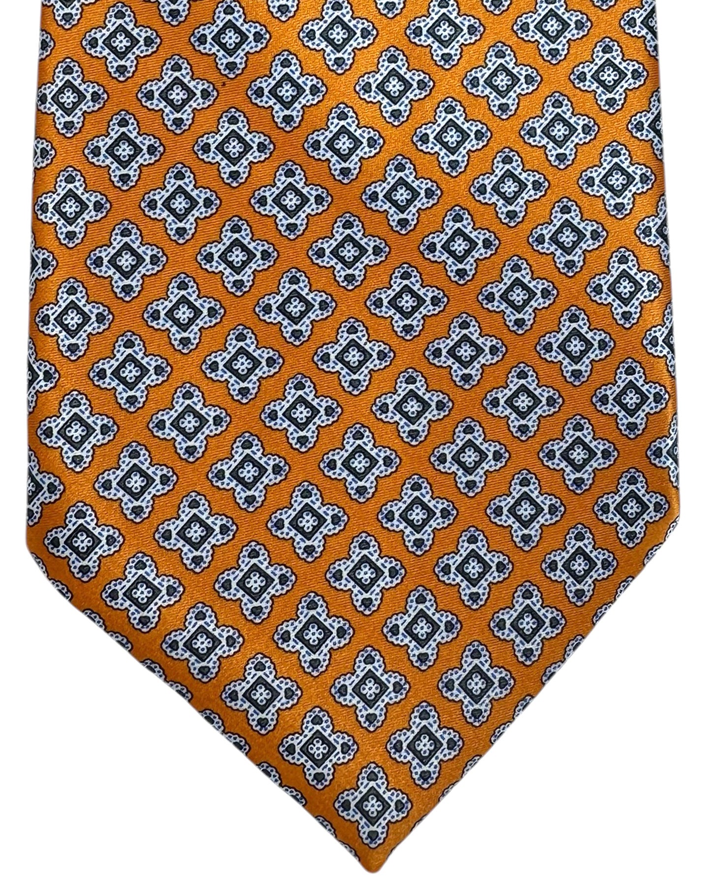 Stefano Ricci Tie Orange Design