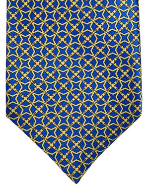 Stefano Ricci Silk Tie Royal Blue Design