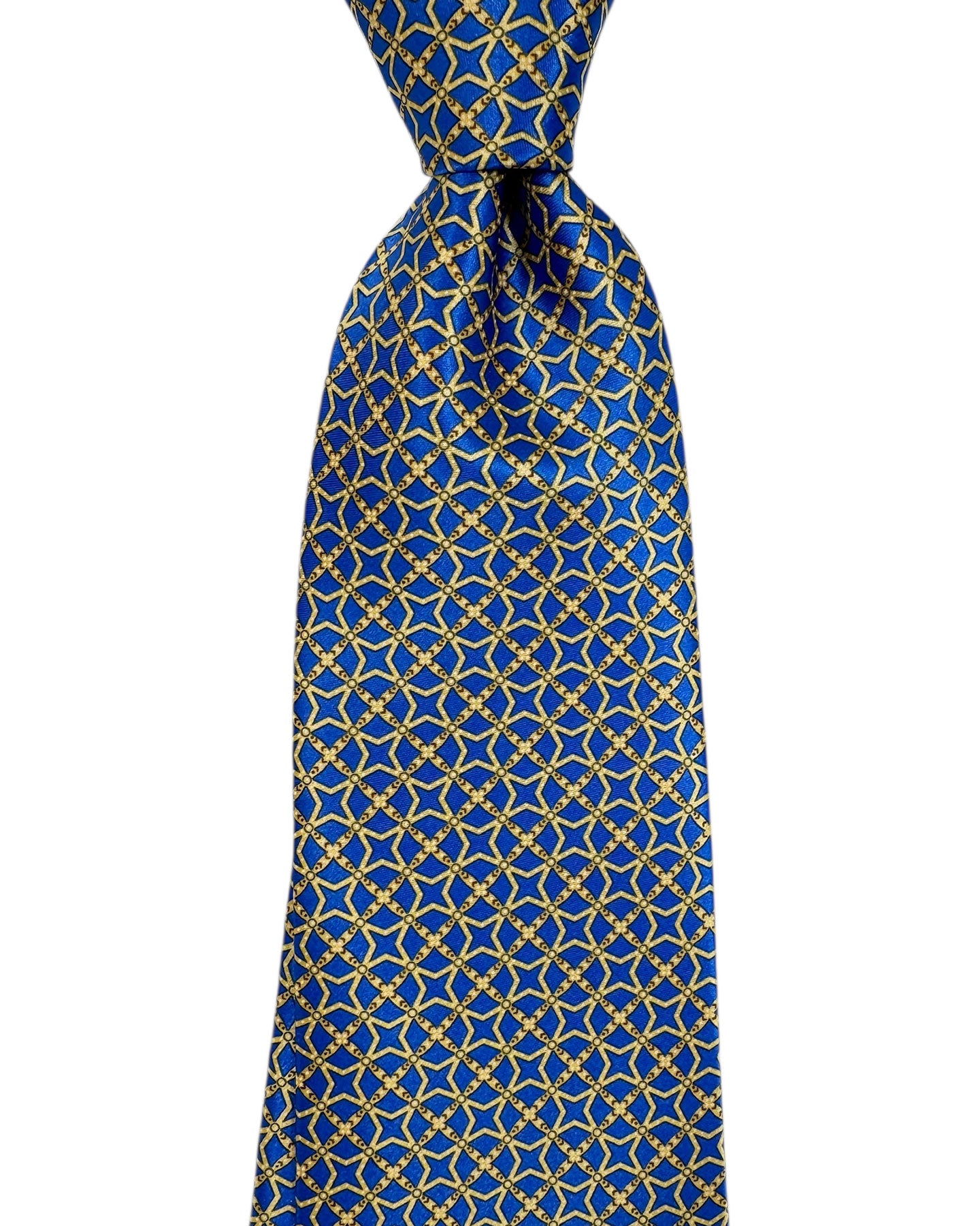 Stefano Ricci Silk Tie Royal Blue Design