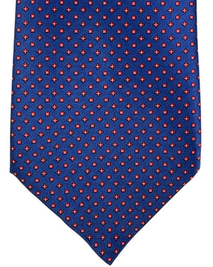 Stefano Ricci Tie Midnight Blue Pink Design
