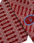 Stefano Ricci Silk Tie Burgundy Design Luxury Collection