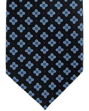 Stefano Ricci Silk Tie Dark Blue Design