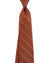 Stefano Ricci Burnt Orange Tie With White Circles