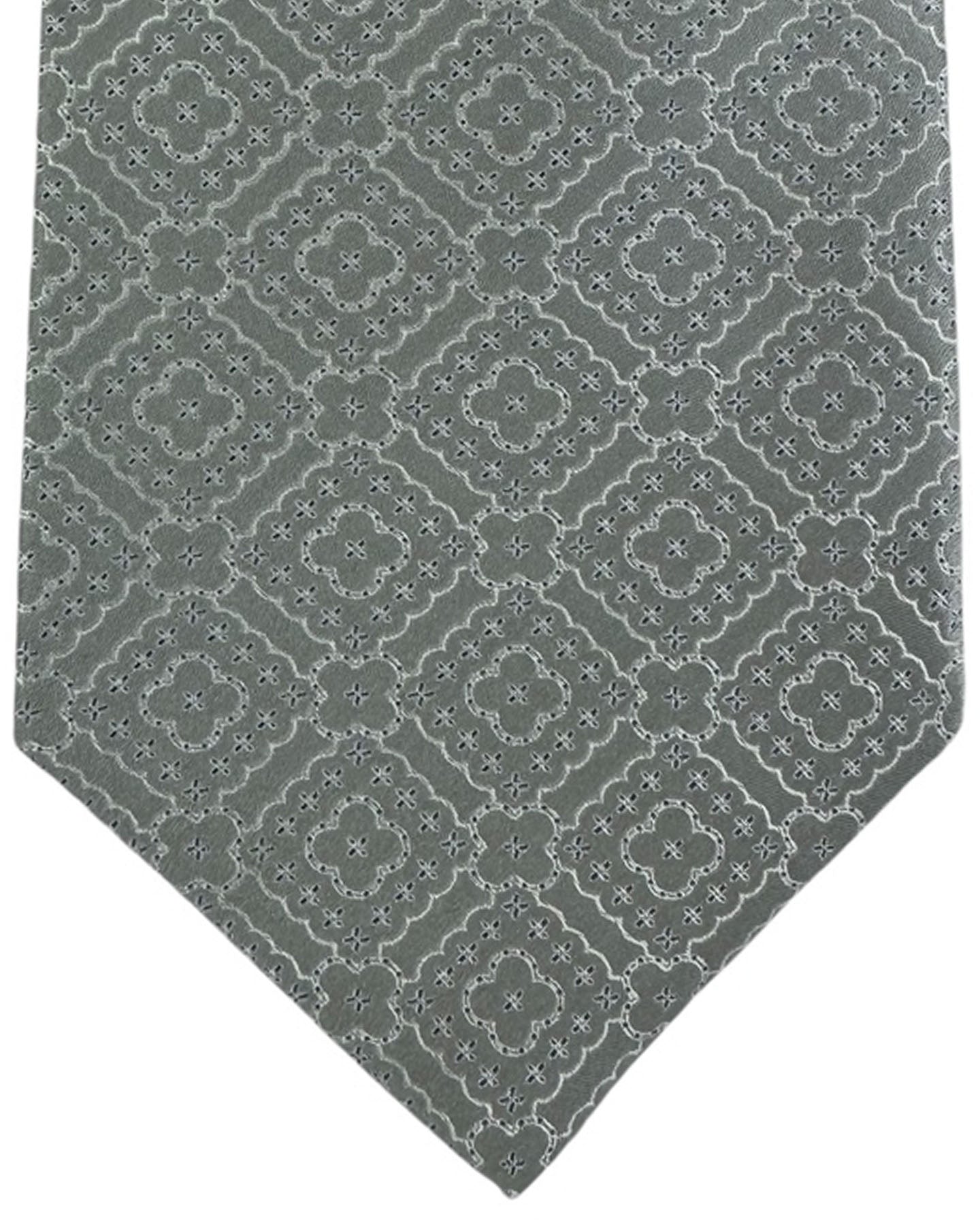 Stefano Ricci Tie Gray Pattern