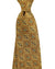 Sartorio Napoli Silk Tie Orange Gold Blue Medallions Design