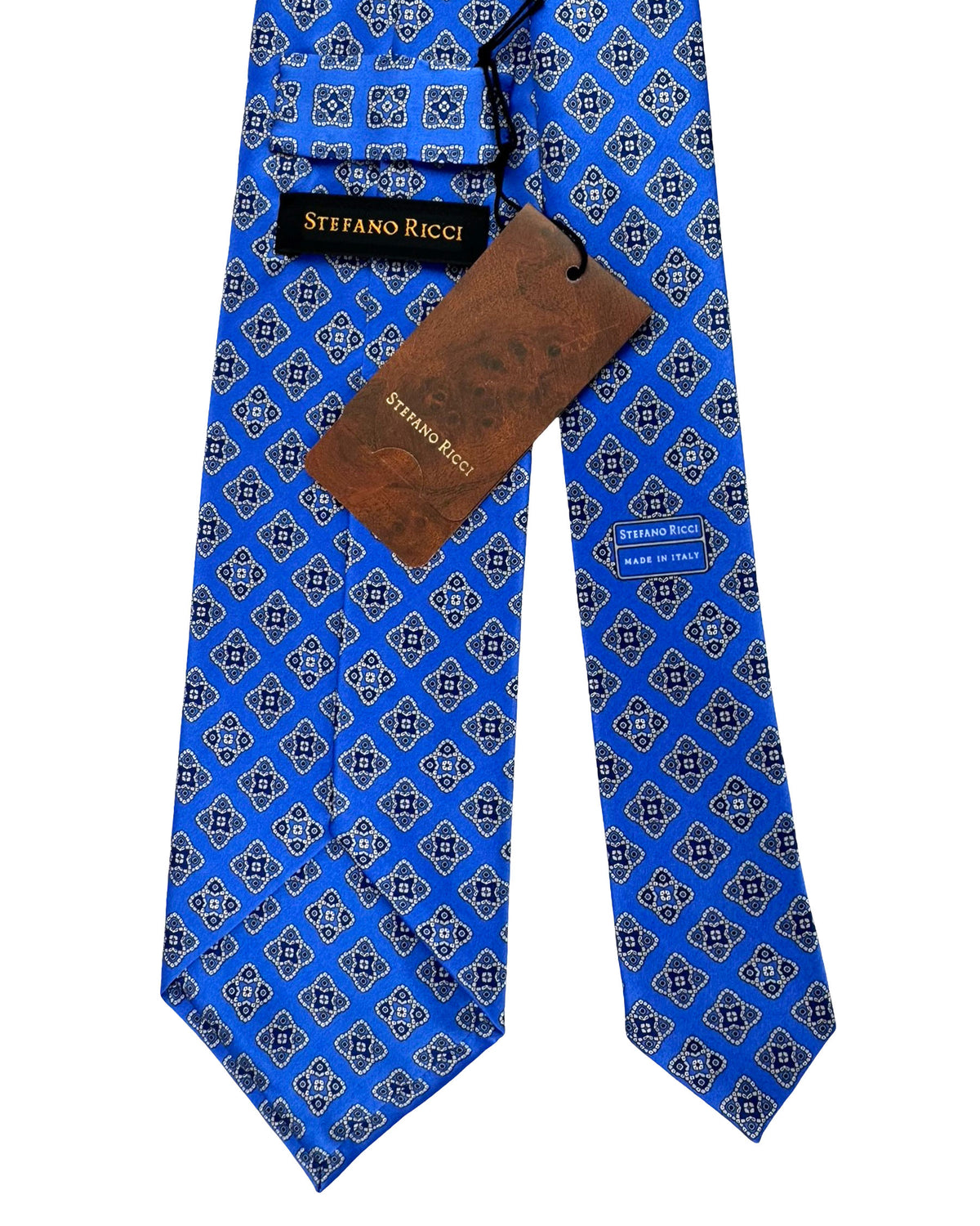 Stefano Ricci Necktie Blue Design
