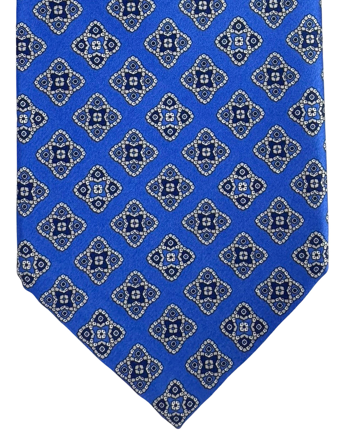 Stefano Ricci Silk Necktie Blue Design