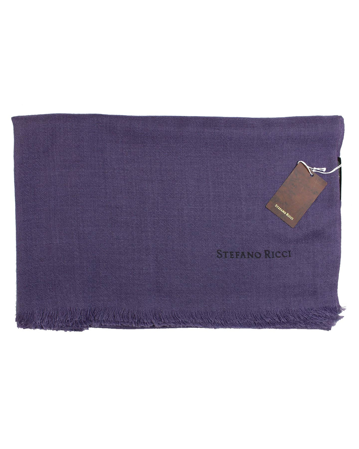 Stefano Ricci Scarf Purple Luxury