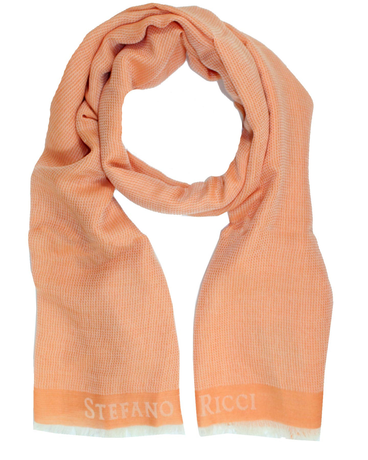 Stefano Ricci Scarf Peach - Men