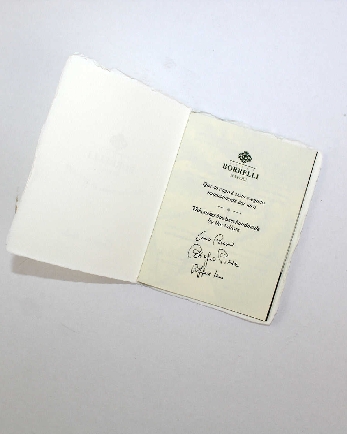 Luigi Borrelli Suit Beige Stripes Wool Silk EU 52 / US 42 L