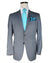Kiton Suit Gray Blue 14 Micron Wool 
