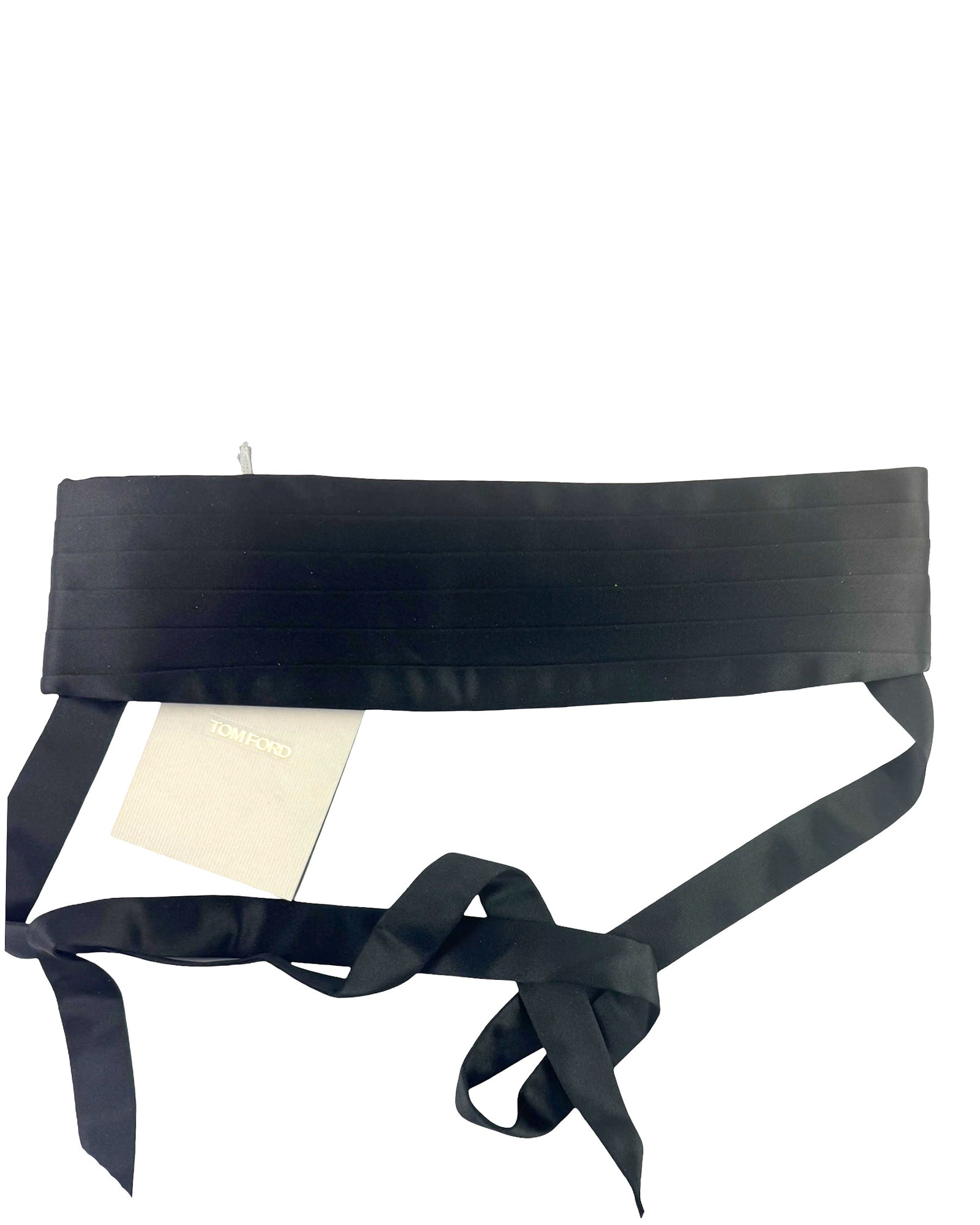 Tom Ford Silk Cummerbund Black M