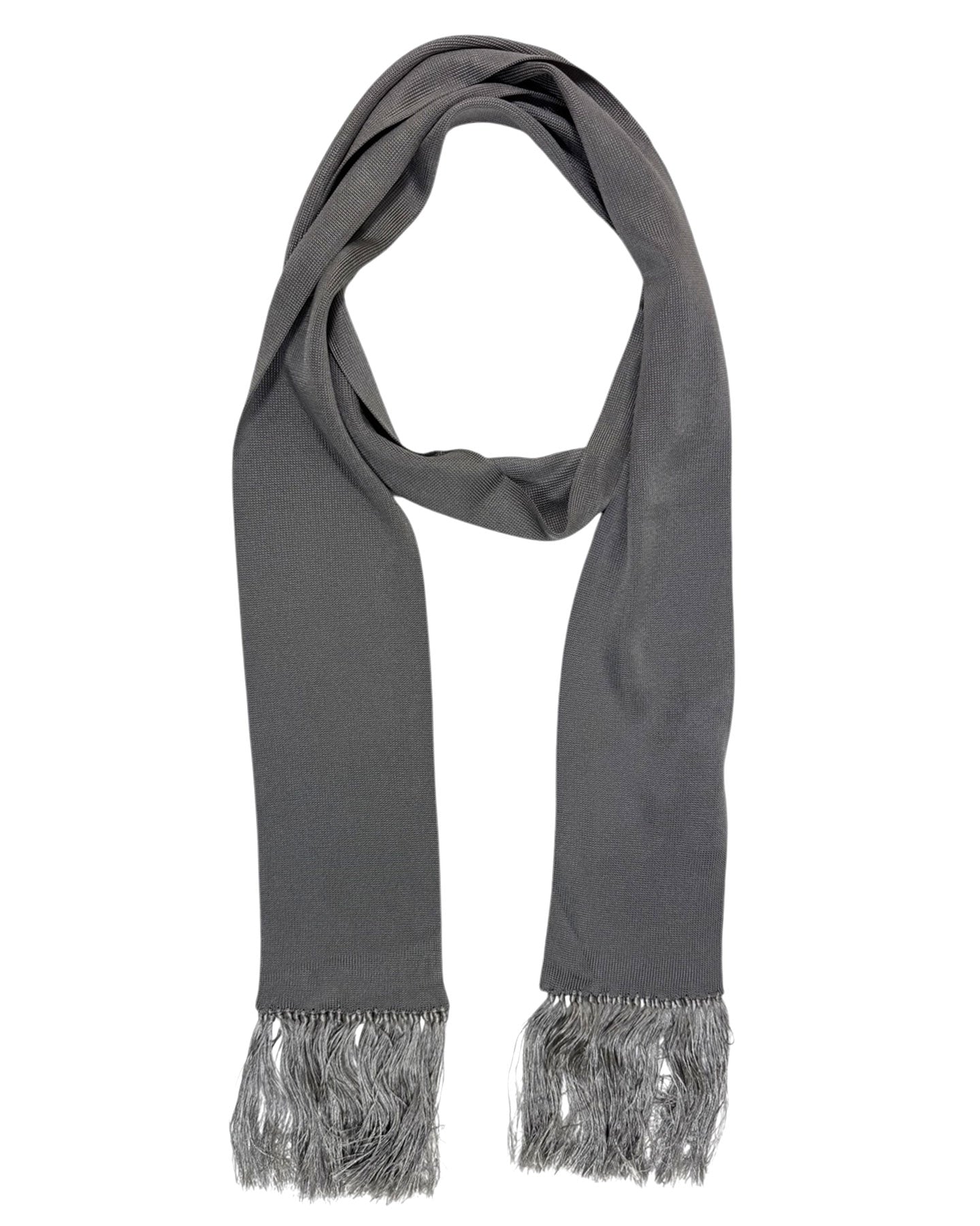 Tom Ford Scarf Gray Fringe