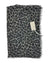 Tom Ford Scarf Gray Black Cheetah Design 