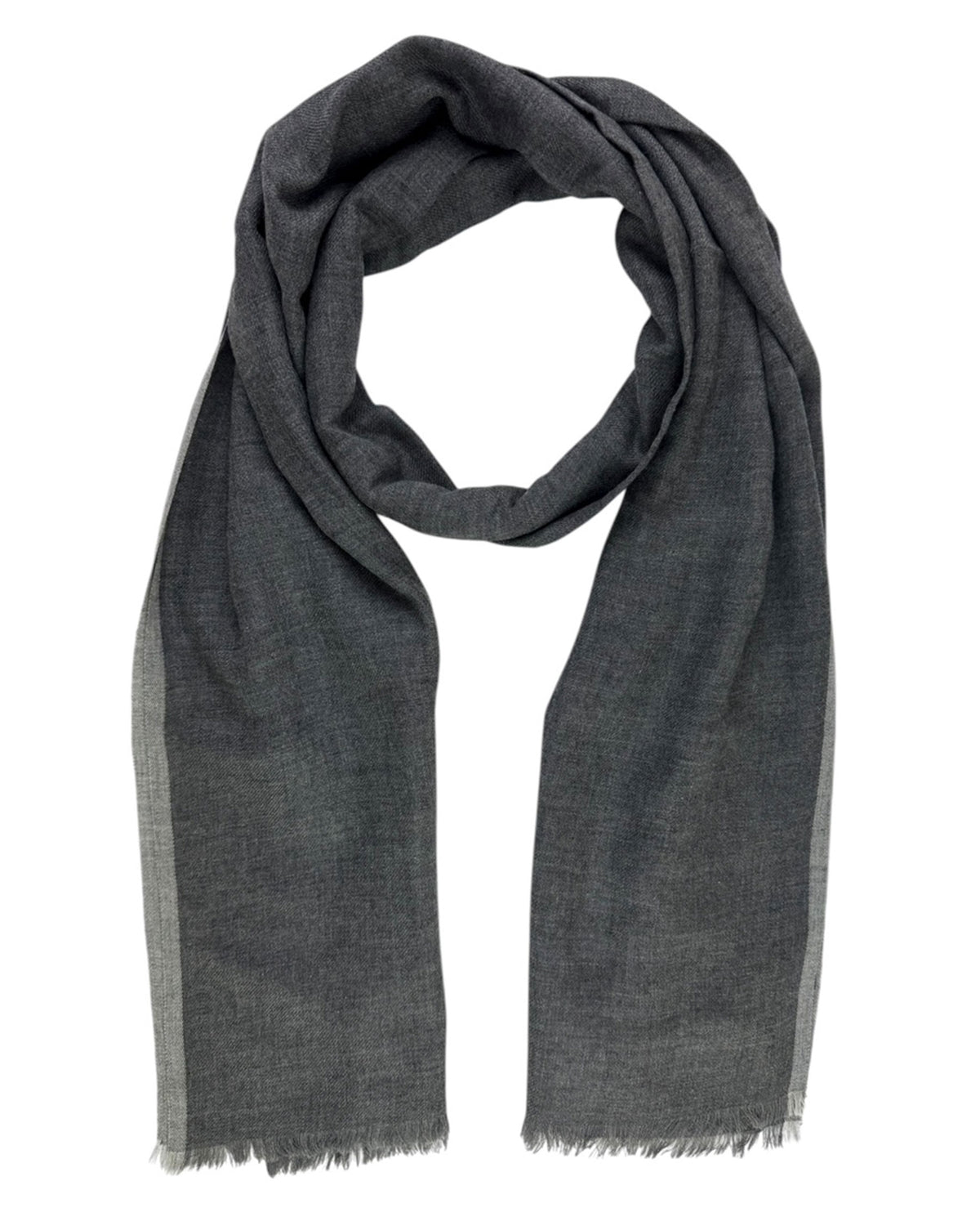 Tom Ford Cashmere Scarf Dark Gray