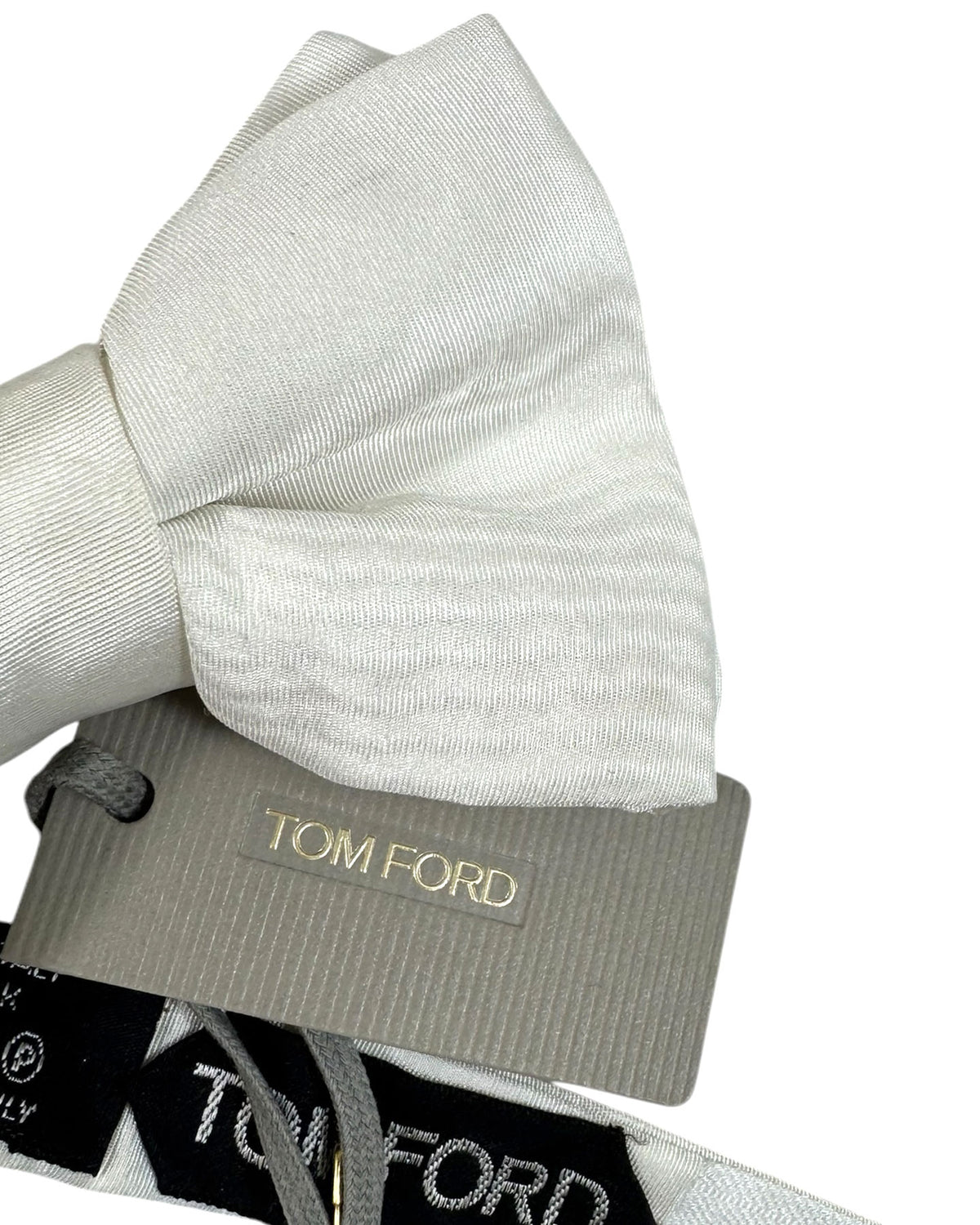 Tom Ford Bow Tie White Design