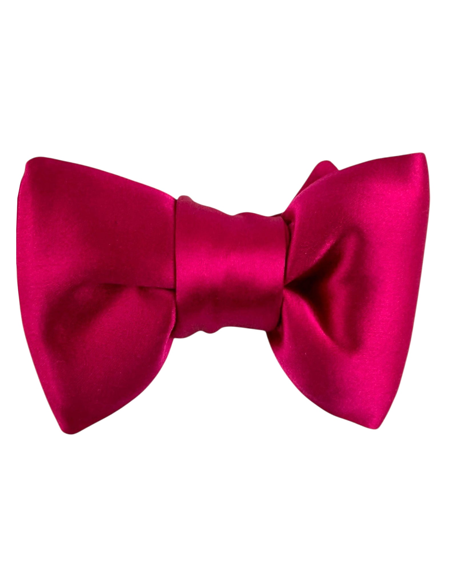 Tom Ford Satin Silk Bow Tie Hot Pink