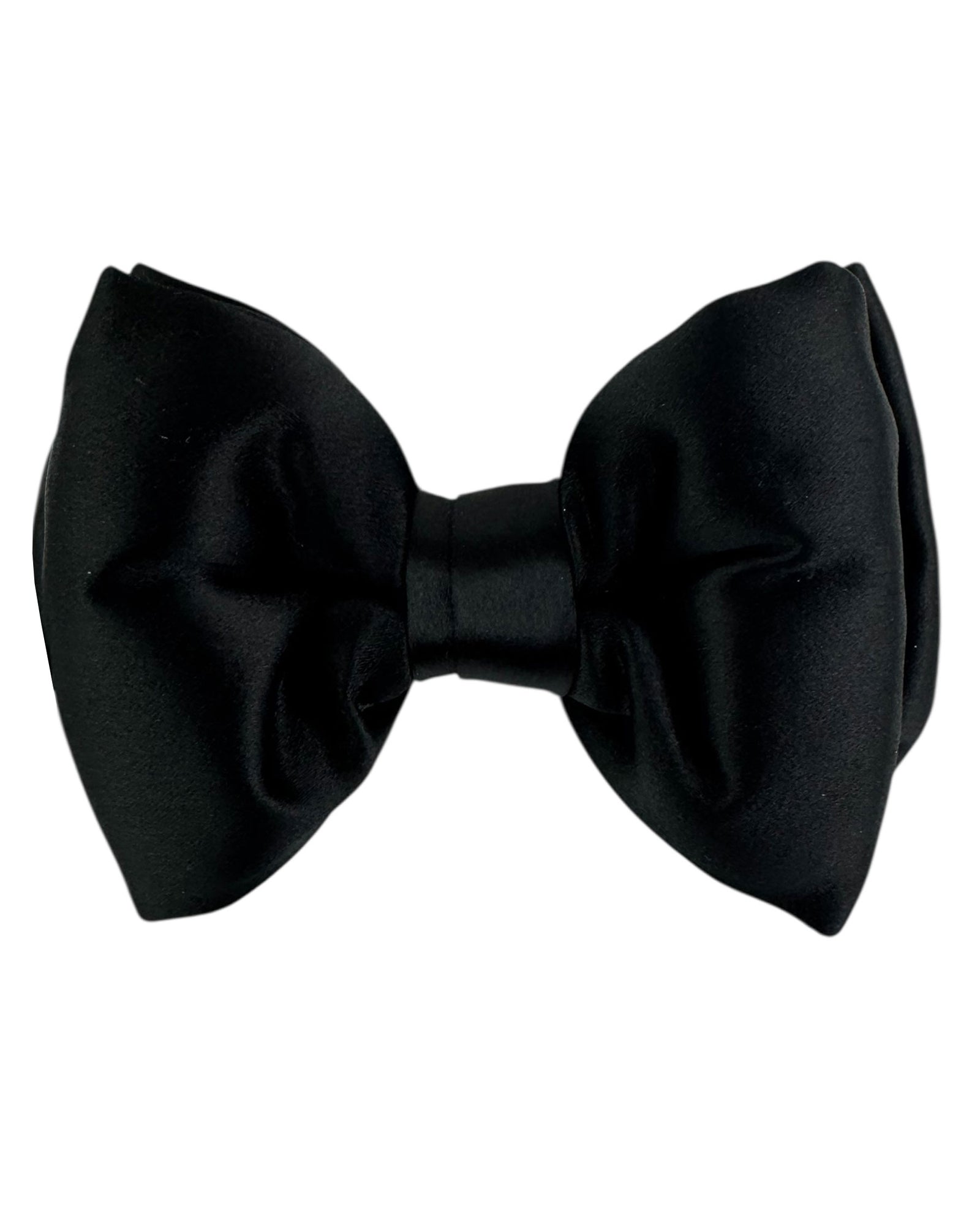 Tom Ford Satin Silk Bow Tie Black Large