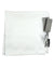 Tom Ford Silk Pocket Square White Solid